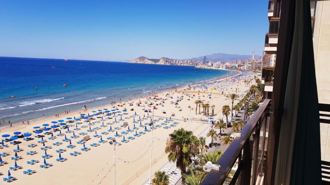 Disponible En Abril-Wifi-3Hab, 6 Pers, -Piscina, Aire Acondi-Parking Opcionable Extra Lejlighed Benidorm Eksteriør billede