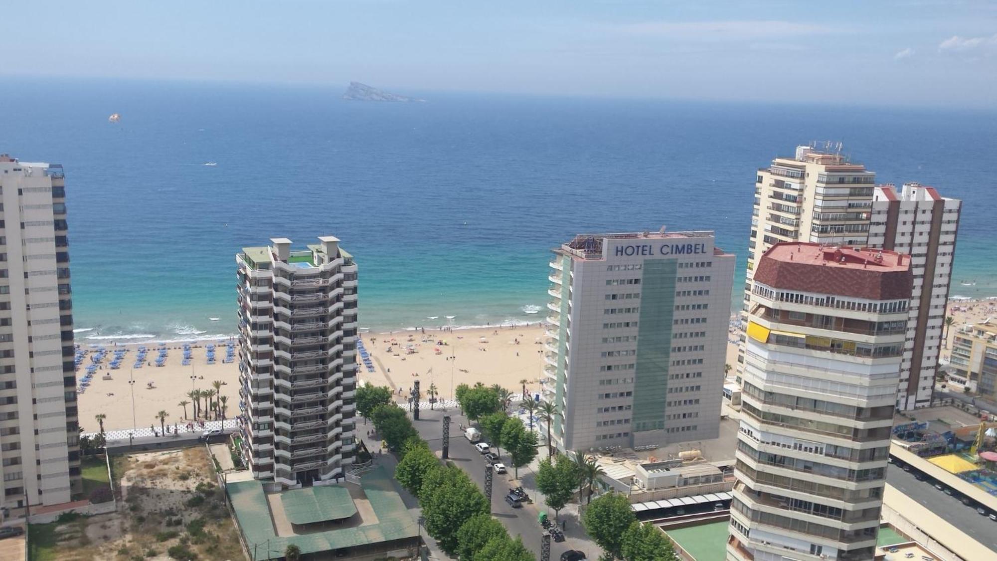 Disponible En Abril-Wifi-3Hab, 6 Pers, -Piscina, Aire Acondi-Parking Opcionable Extra Lejlighed Benidorm Eksteriør billede