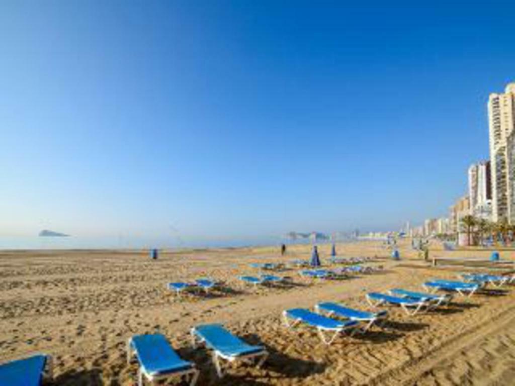 Disponible En Abril-Wifi-3Hab, 6 Pers, -Piscina, Aire Acondi-Parking Opcionable Extra Lejlighed Benidorm Eksteriør billede